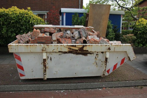 Office clearance professionals removing furniture from a commercial space in Haringey
